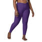Purple Plus Size Leggings with Pockets