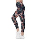Tropics Crossover Leggings with Pockets