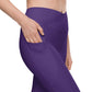 Purple Crossover Leggings with Pockets