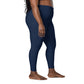 Navy Plus Size Leggings with Pockets