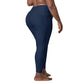 Navy Plus Size Leggings with Pockets