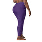 Purple Plus Size Leggings with Pockets