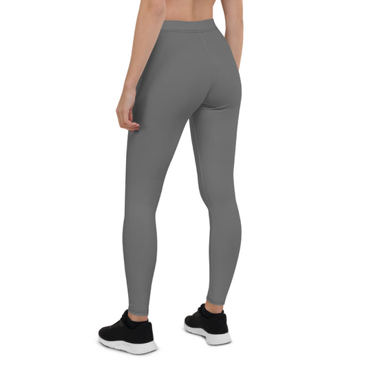 Stealth Gray Mid-Rise Leggings