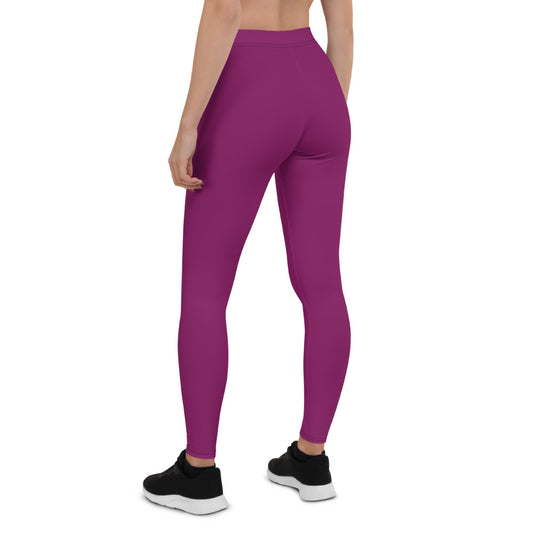 Eggplant Stealth Mid-Rise Leggings