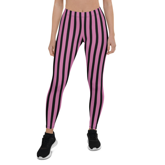 Circus Pink Mid-Rise Leggings