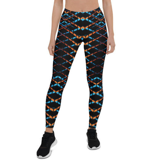 Black VX Sport Mid-Rise Leggings