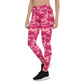 Pink Camo Mid-Rise Leggings