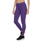 Purple Mid-Rise Leggings