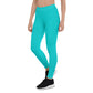 Turquois Mid-Rise Leggings