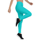 Turquois Mid-Rise Leggings