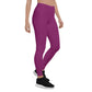 Eggplant Stealth Mid-Rise Leggings