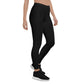 Stealth Black Mid-Rise Leggings