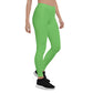 Neon Green Mid-Rise Leggings