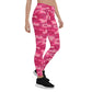 Pink Camo Mid-Rise Leggings