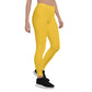 Yellow Mid-Rise Leggings