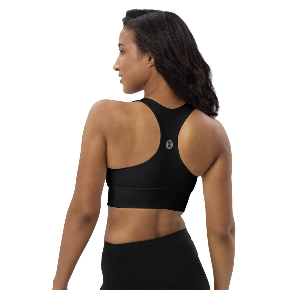 Black High Impact Sports Bra