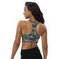 Gray Camo High Impact Sports Bra