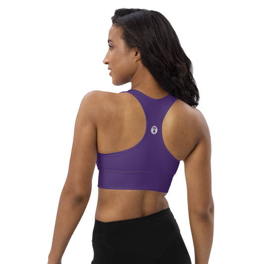 Purple High Impact Sports Bra