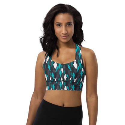 Aqua Marine High Impact Sports Bra