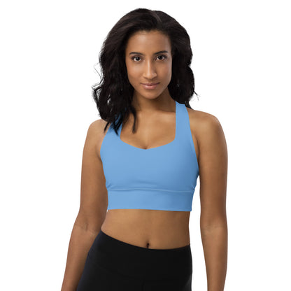Light Blue High Impact Sports Bra