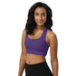 Purple High Impact Sports Bra