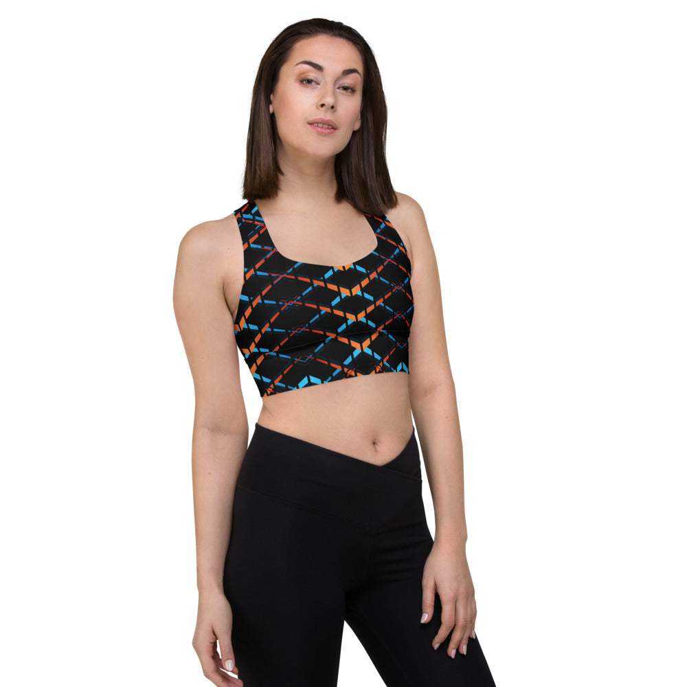 Black VX Sport High Impact Sports Bra