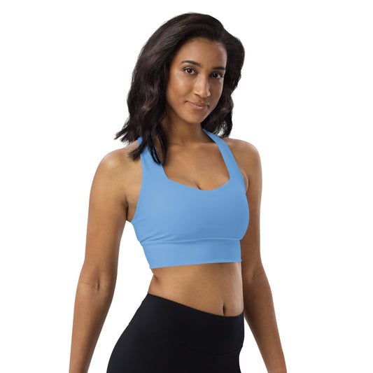 Light Blue High Impact Sports Bra
