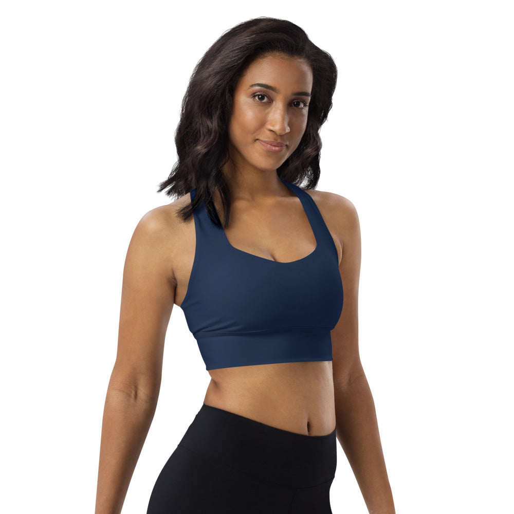 Navy High Impact Sports Bra