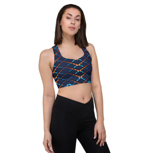 Navy VX Sport High Impact Sports Bra
