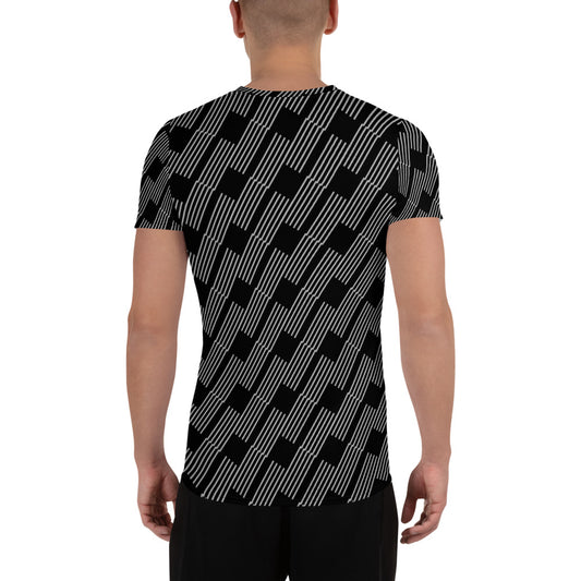 Men's Black Zag DRYconic MaxDri Performance T-Shirt