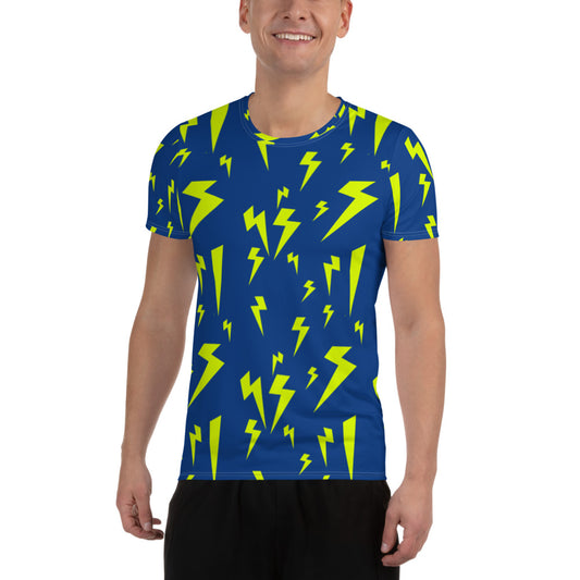 Men's Blue Lightning DRYconic MaxDri Performance T-Shirt