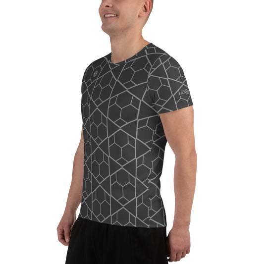 Men's Charcoal Hex DRYconic MaxDri Performance T-Shirt