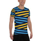 Men's Yellow Stripe DRYconic MaxDri Performance T-Shirt