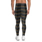 Herringbone Illusion Men's Leggings