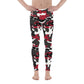 Red and Black Camo Men's Leggings