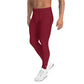 Stealth Burgundy Men's Leggings