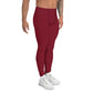 Stealth Burgundy Men's Leggings