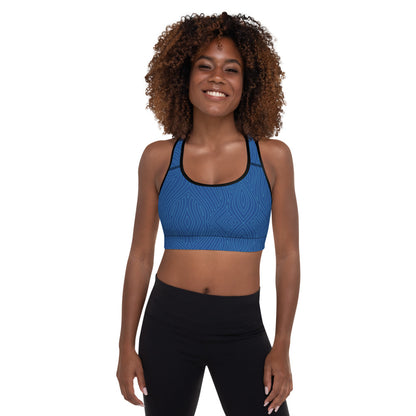 Blueline Padded Sports Bra