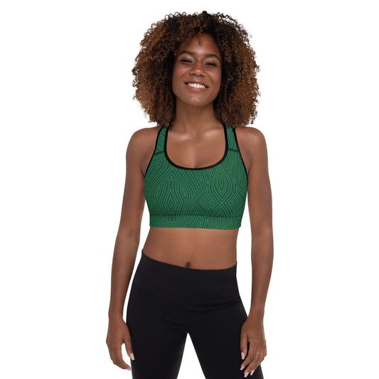 Greenline Padded Sports Bra