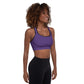 Purple Padded Sports Bra