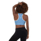 Light Blue Padded Sports Bra