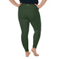 Deep Forest Plus Size Leggings