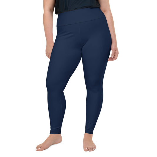 Navy Blue Plus Size Leggings