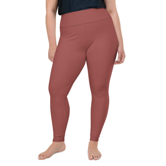 Pink Clay Plus Size Leggings