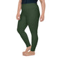 Deep Forest Plus Size Leggings