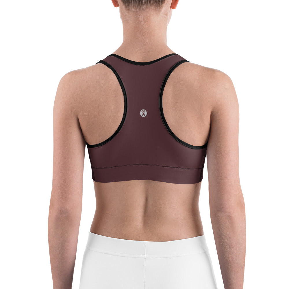 Cabernet Unpadded Sports Bra