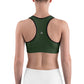 Deep Forest Unpadded Sports Bra
