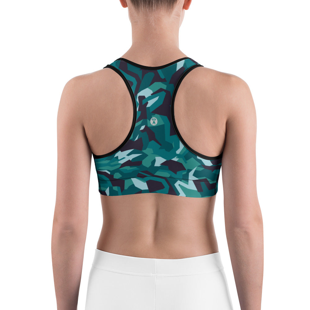 Sea Glass Unpadded Sports Bra