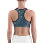 Space Garden Unpadded Sports bra
