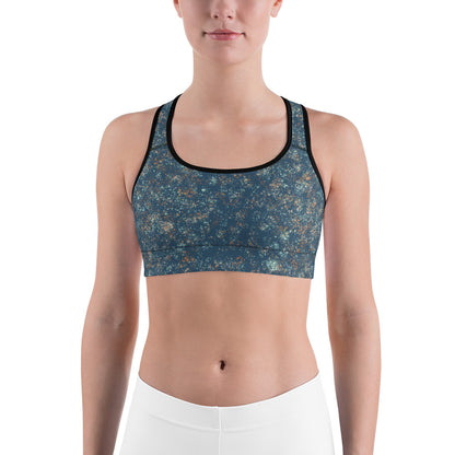 Space Garden Unpadded Sports bra